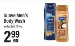 Lowes Foods Suave men's body wash offer