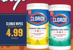 Lowes Foods Clorox wipes offer