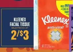 Lowes Foods Kleenex facial tissue offer