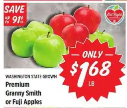 Rouses Premium Granny Smith or Fuji Apples offer