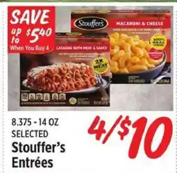Rouses Stouffer's Entrées offer