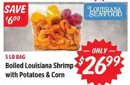 Rouses Boiled Louisiana Shrimp with Potatoes & Corn offer