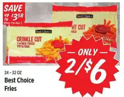 Rouses Best Choice Fries offer