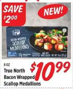 Rouses True North Bacon Wrapped Scallop Medallions offer