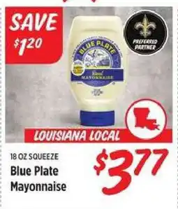 Rouses Blue Plate Mayonnaise offer