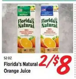 Rouses Florida's Natural Orange Juice offer
