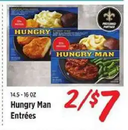Rouses Hungry-Man Entrees offer