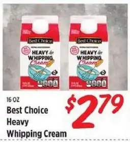 Rouses Best Choice Heavy Whipping Cream offer