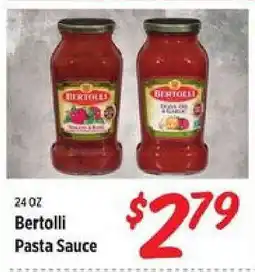 Rouses Bertolli Pasta Sauce offer