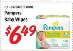 Rouses Pampers Baby Wipes offer