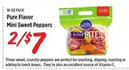 Rouses Pure Flavor Mini Sweet Peppers offer