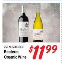 Rouses Bonterra Organic Wine offer