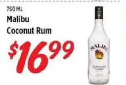 Rouses Malibu Coconut Rum offer
