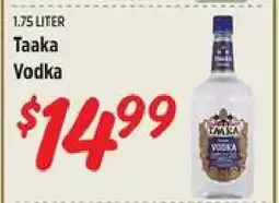 Rouses Taaka Vodka offer
