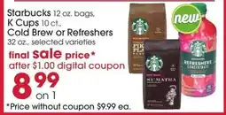 Giant Eagle Starbucks Coffee offer