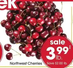 Giant Eagle Northwest Cherries offer