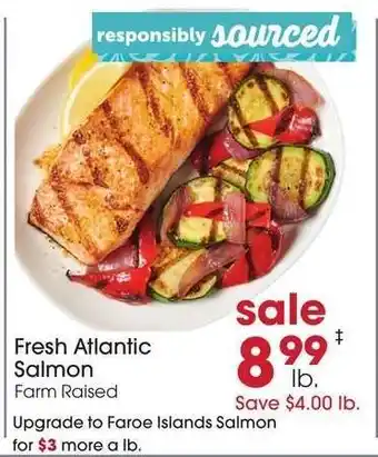 Giant Eagle Fresh Atlantic Salmon offer