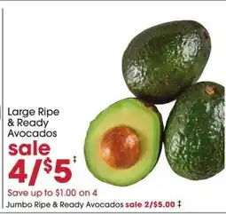 Giant Eagle Large Ripe & Ready Avocados offer