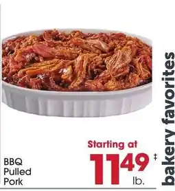Giant Eagle BBQ Pulled Pork offer