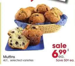Giant Eagle MUFFINS offer
