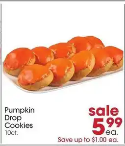 Giant Eagle Pumpkin Drop Cookies offer