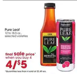 Giant Eagle Pure Leaf offer