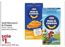 Giant Eagle Kraft Macaroni & Cheese offer