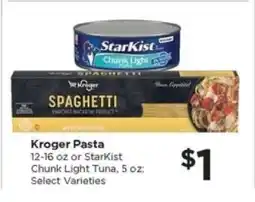 Food 4 Less Kroger Pasta or StarKist Chunk Light Tuna offer