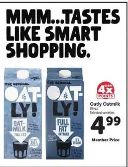 Safeway OATLY Oatmilk offer
