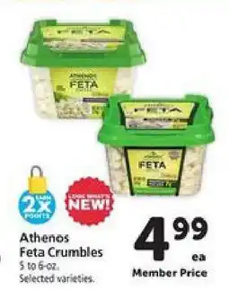 Safeway Athenos Feta Crumbles offer