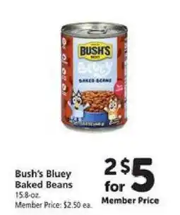 Safeway Bush's Bluey Baked Beans offer