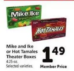 Safeway Mike and Ike or Hot Tamales Theater Boxes offer