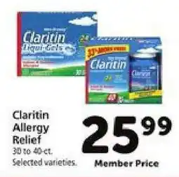 Safeway Claritin Allergy Relief offer