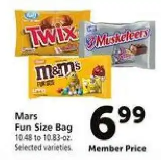 Safeway Mars Fun Size Bag offer