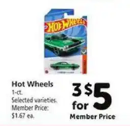 Safeway Hot Wheels offer
