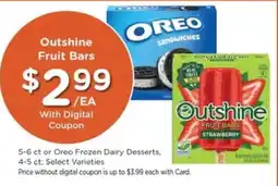 Pick'n Save Outshine Fruit Bars offer