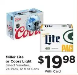 Pick'n Save Miller Lite or Coors Light offer