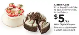 Pick'n Save Classic Cake offer