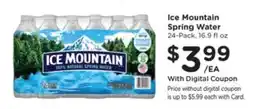 Pick'n Save Ice Mountain Spring Water offer