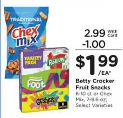 Pick'n Save Betty Crocker Fruit Snacks offer
