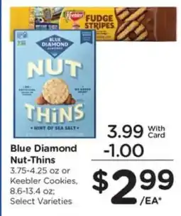 Pick'n Save Blue Diamond Nut-thins offer