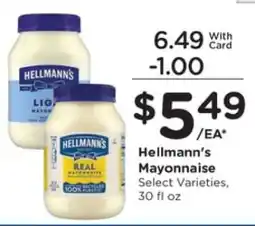 Pick'n Save Hellmann's Mayonnaise offer