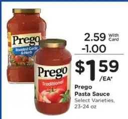 Pick'n Save Prego Pasta Sauce offer