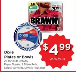 Kroger Dixie Plates Or Bowls offer