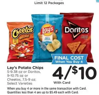 Kroger Lay's Potato Chips offer