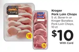 Pick'n Save Kroger Pork Loin Chops offer