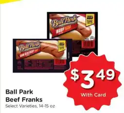 Kroger Ball Park Beef Franks offer