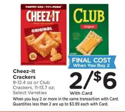 Kroger Cheez • It Crackers offer