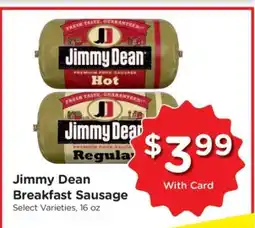 Kroger Jimmy Dean Breakfast Sausage offer