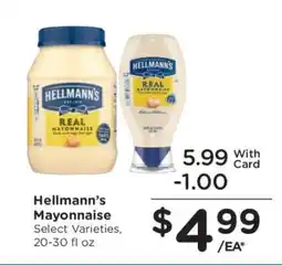 Kroger Hellmann's Mayonnaise offer